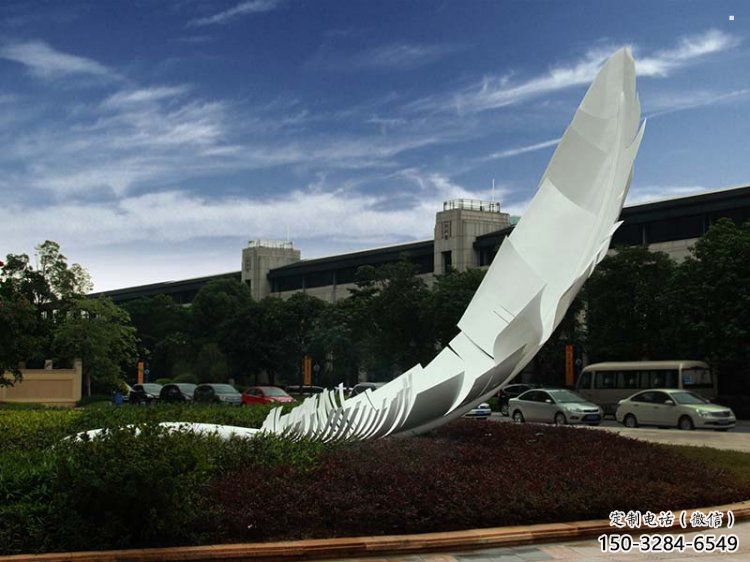 鏤空羽毛雕塑 鏤空羽毛雕塑