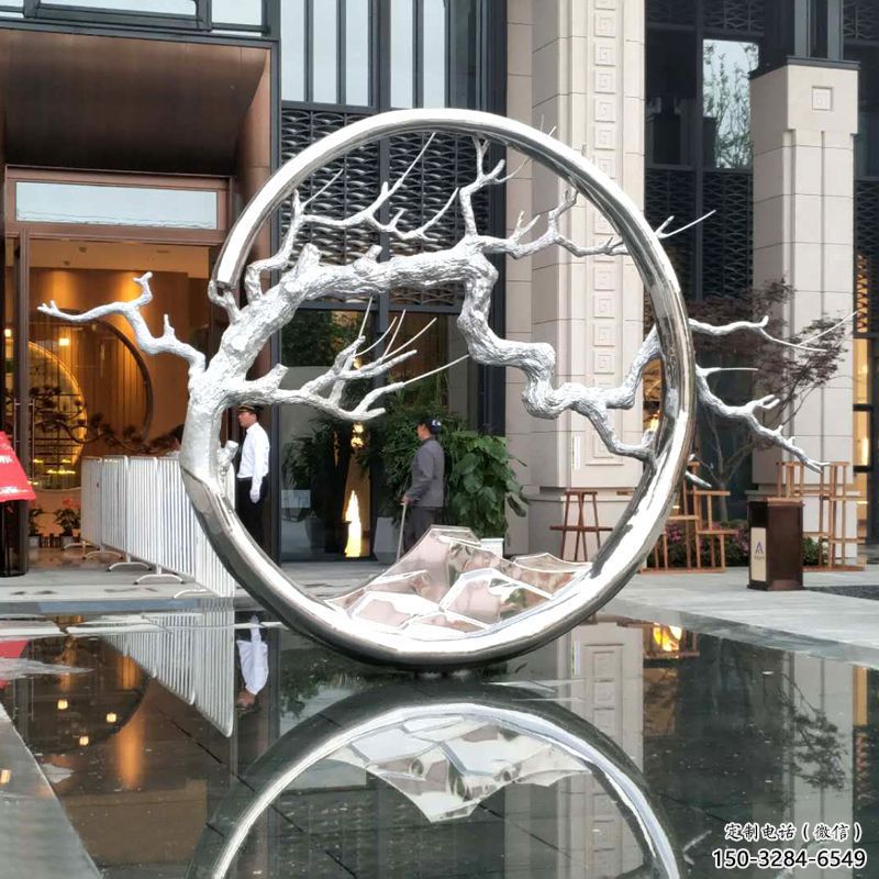 幾何花環(huán)雕塑 幾何花環(huán)雕塑