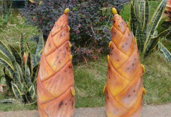 竹筍雕塑指用，多彩藝術，不銹鋼竹筍雕塑廠家供給