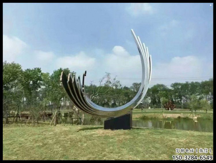 酒店月牙雕塑 酒店月牙雕塑