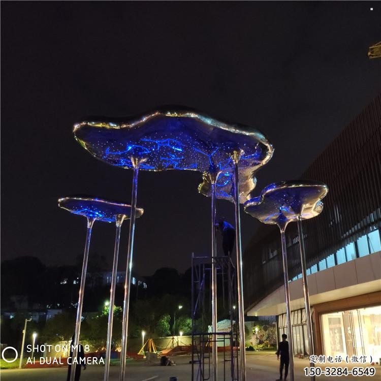 祥云雕塑供需，廣場雕塑，不銹鋼祥云雕塑定制