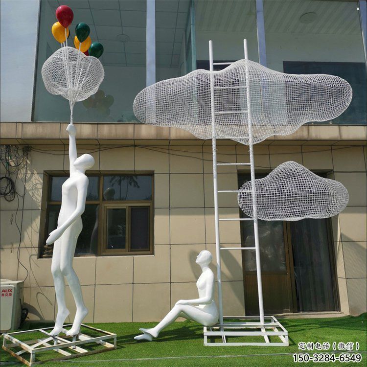 美陳云梯雕塑 美陳云梯雕塑