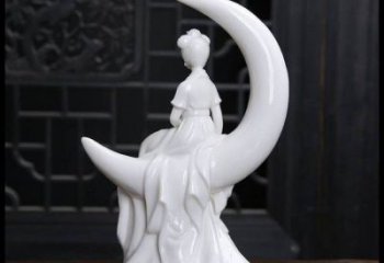 月亮雕塑工程選用，美陳雕塑，月亮仙子雕塑廠家專供