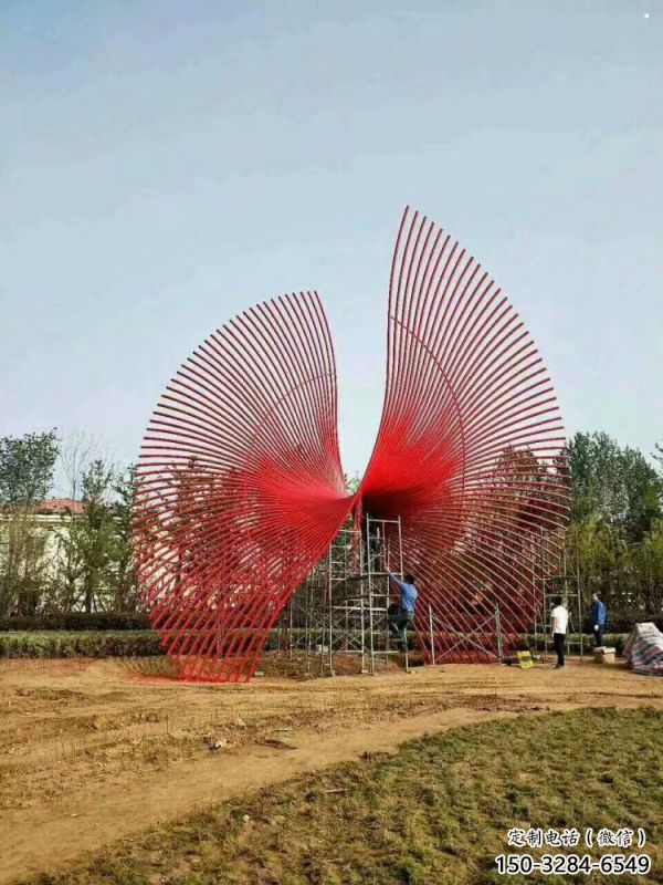 步行街鳳尾雕塑 步行街鳳尾雕塑