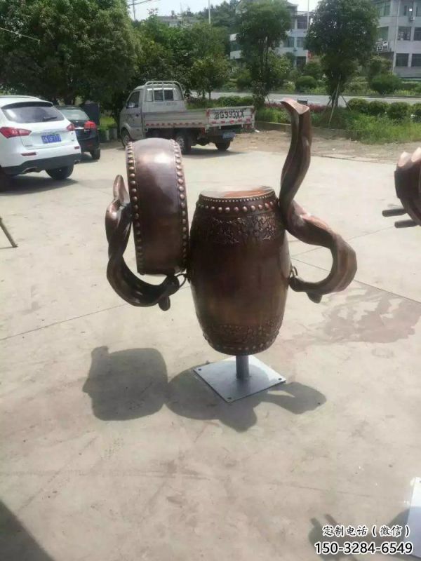 銅鼓雕塑觀賞型，廣場系列，民俗銅鼓雕塑優(yōu)選