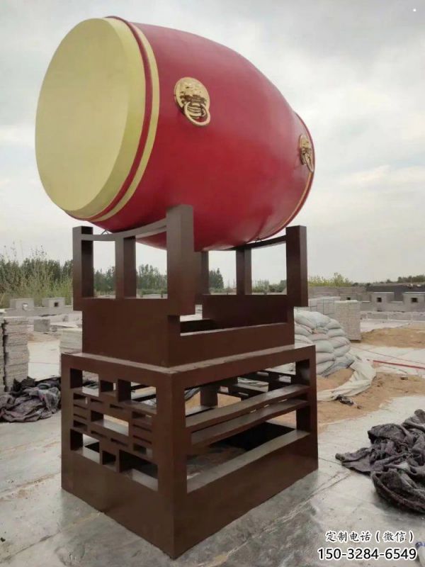 噴漆戰鼓雕塑 噴漆戰鼓雕塑