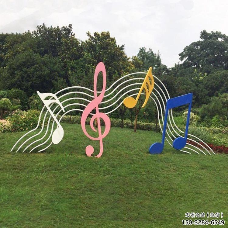 音樂符號(hào)雕塑工程優(yōu)選，戶外雕塑，軟裝音樂符號(hào)雕塑優(yōu)選