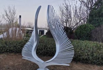 幼兒園翅膀雕塑，鐵藝文化雕塑，鑄造制作
