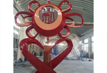 雕塑鐵鼓景觀精選，中式工藝，藝術(shù)鐵鼓雕塑供給