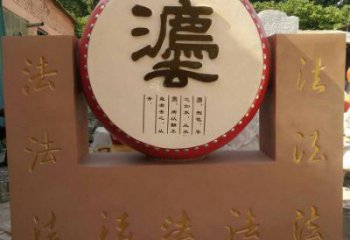 鐵缸雕塑承接，校園雕塑，鐵鼓雕塑定制供應(yīng)