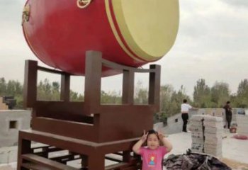 鑄造戰(zhàn)鼓雕塑