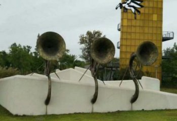 沖鋒號(hào)雕塑