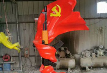 大型軍號(hào)雕塑