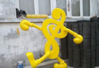 鋼音樂符號雕塑精選，露天雕塑，景觀音樂符號雕塑制作