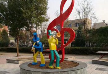 音樂符號雕塑常用，景觀概念，景觀音樂符號雕塑擺件