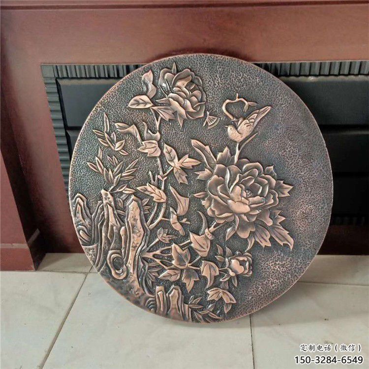 鍛銅浮雕廠家，露天雕塑，鑄銅福字浮雕訂做