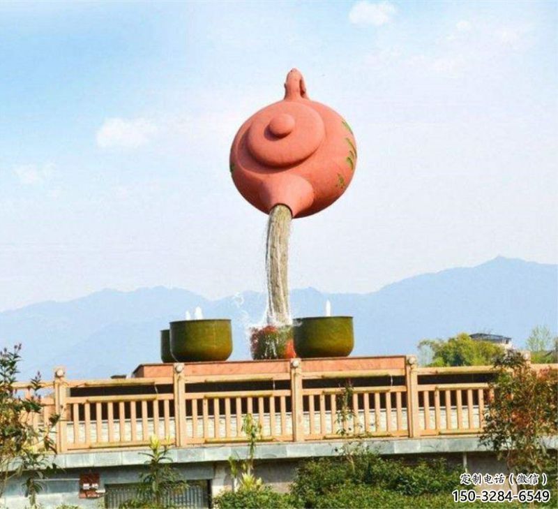 梅州公園天壺雕塑工廠,不銹鋼材質(zhì),圓雕形式 梅州公園天壺雕塑工廠,不銹鋼材質(zhì),圓雕形式