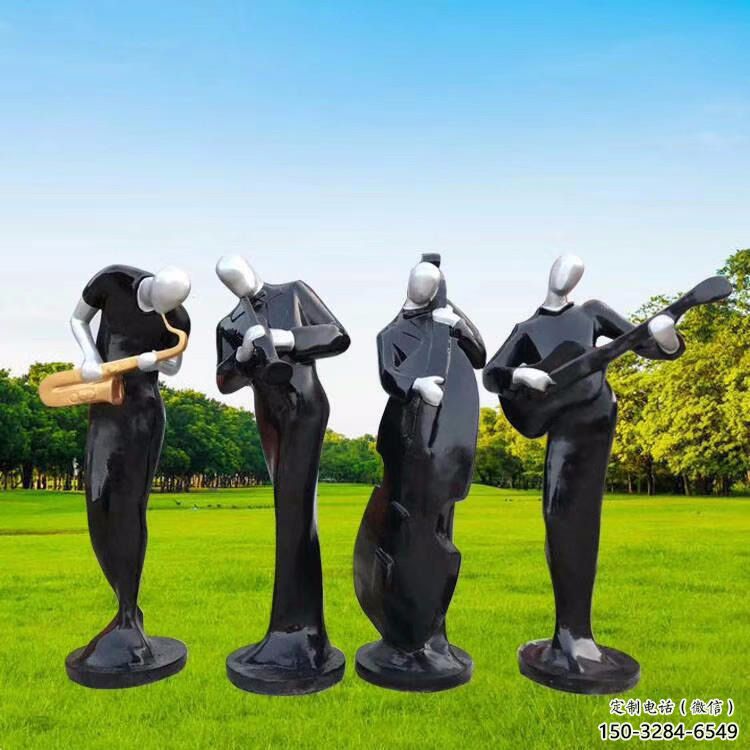 來(lái)賓住宅小區(qū)吹拉彈唱雕塑
