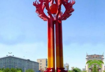 長樂街道精神堡壘雕塑