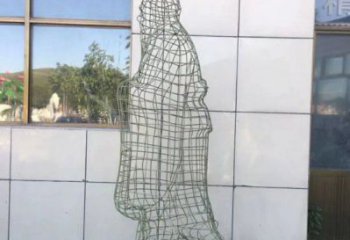 龍巖鏤空孔子雕塑服務(wù)商，景觀雕塑，鐵藝校園人物雕塑選定