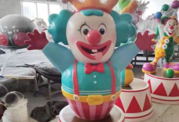 江門(mén)公園小丑雕塑