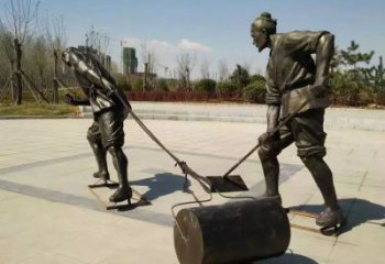 陽江民俗農夫雕塑