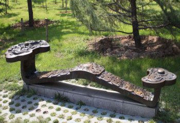 梧州景觀如意雕塑優選，陸地擺件，園林如意雕塑供應