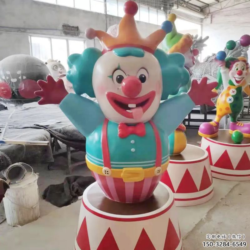 銅仁公園小丑雕塑 銅仁公園小丑雕塑
