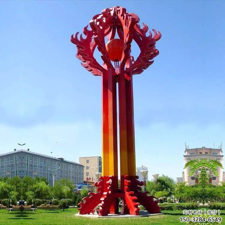 銅仁街道精神堡壘雕塑 銅仁街道精神堡壘雕塑