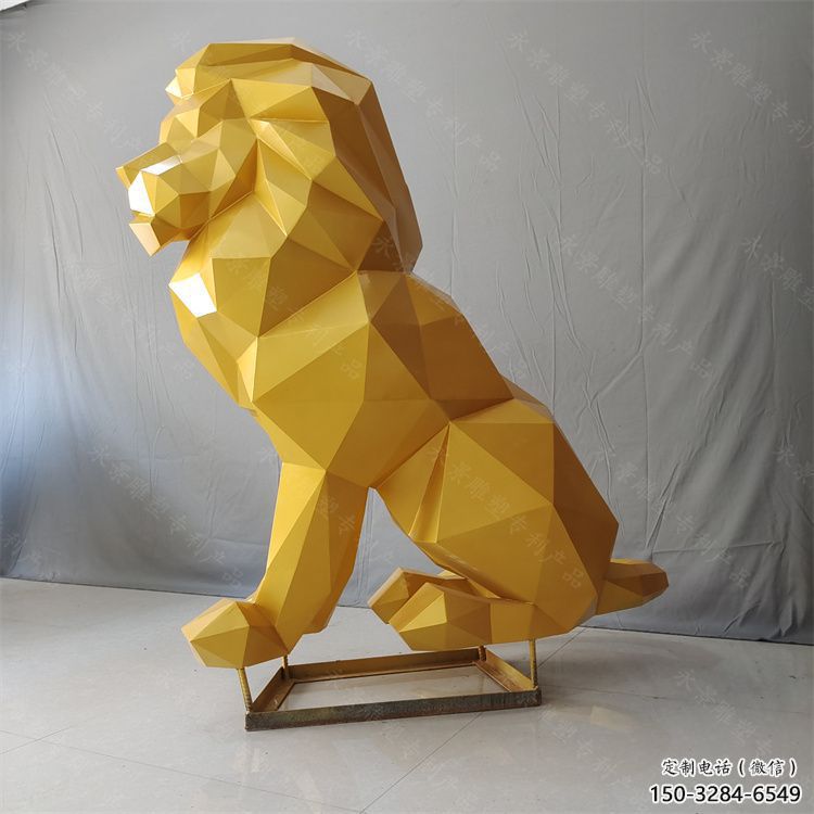 美蘭獅子雕塑服務商,動物雕塑,不銹鋼獅子雕塑制作 美蘭獅子雕塑服務商,動物雕塑,不銹鋼獅子雕塑制作
