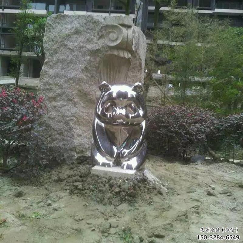 廊坊熊貓雕塑服務商,動物美陳雕塑,不銹鋼熊貓雕塑廠家 廊坊熊貓雕塑服務商,動物美陳雕塑,不銹鋼熊貓雕塑廠家