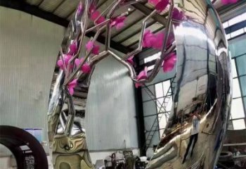 安順梅花雕塑工廠優選，城市裝飾，景觀梅花雕塑供給