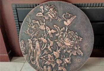 保定鍛銅浮雕廠家，露天雕塑，鑄銅福字浮雕訂做