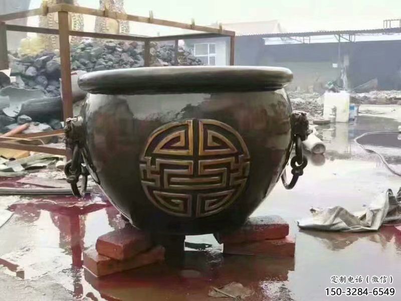 商丘鑄銅缸雕塑預定 商丘鑄銅缸雕塑預定