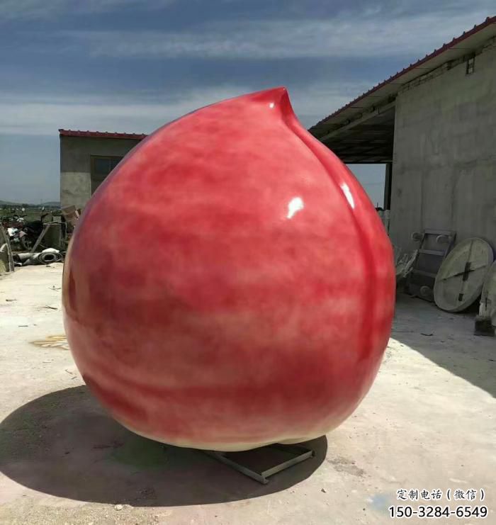 安陽公園壽桃雕塑 安陽公園壽桃雕塑