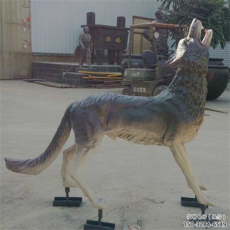 道外銅狼雕塑廠家,銅雕動物狼,仿真工藝制作 道外銅狼雕塑廠家,銅雕動物狼,仿真工藝制作