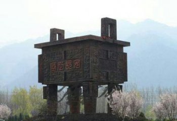 七臺(tái)河廣場銅鼎