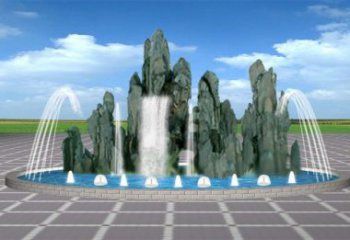 綏化電影變頻噴泉雕塑，水景噴泉雕塑承接