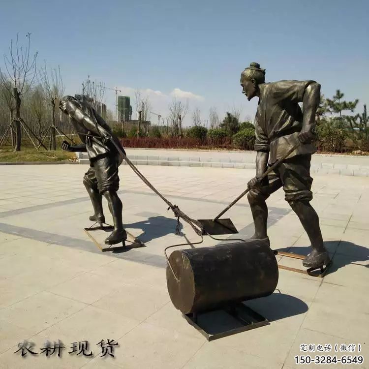 常德民俗農夫雕塑 常德民俗農夫雕塑