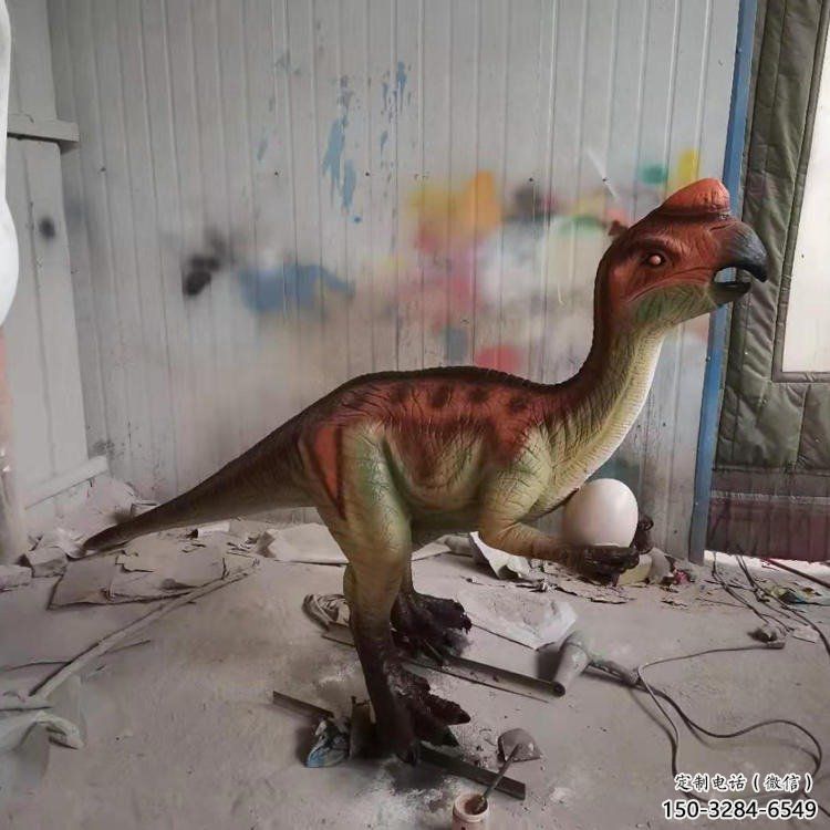 南關抽象恐龍雕塑制造，動物雕塑，玻璃鋼恐龍雕塑展品