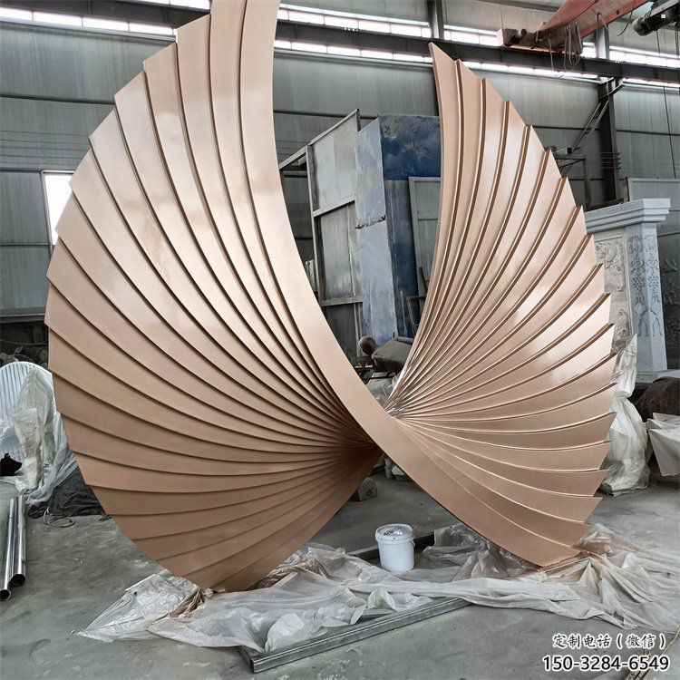 德惠羽翼雕塑常用，景觀概念，不銹鋼羽翼雕塑展品