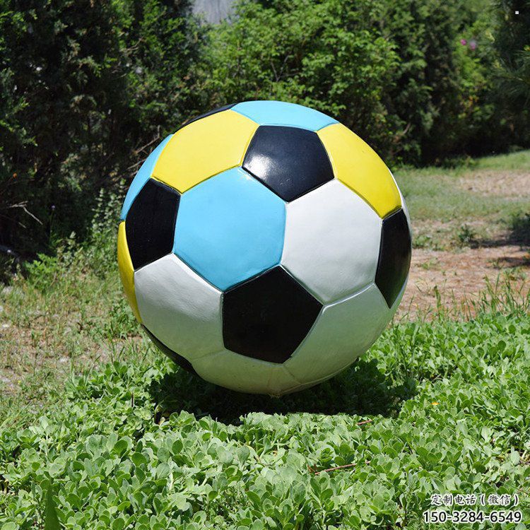 連云港籃球雕塑觀賞型，戶外擺放，玻璃鋼籃球雕塑定制廠家