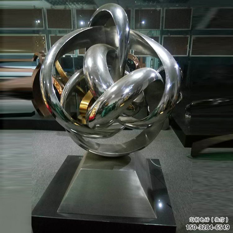 青云譜地產(chǎn)雙環(huán)雕塑定做,城區(qū)小品,景觀不銹鋼雙環(huán)雕塑定價(jià) 青云譜地產(chǎn)雙環(huán)雕塑定做,城區(qū)小品,景觀不銹鋼雙環(huán)雕塑定價(jià)