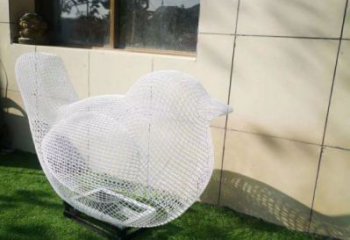 松原鏤空鳥雕塑供需，透雕系列，鐵藝小鳥雕塑制造商