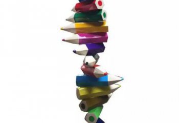 鎮江企業鉛筆雕塑