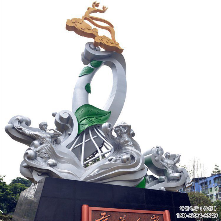 營(yíng)口蘭花雕塑承接，城市裝飾，大型蘭花花朵雕塑公司