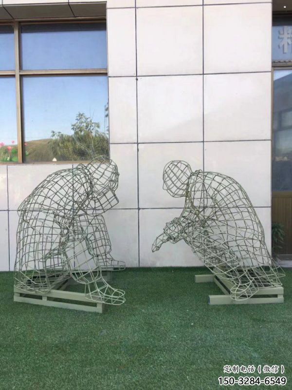 阜新鏤空對弈雕塑標準,廣場雕塑,鐵藝民俗人物雕塑供給 阜新鏤空對弈雕塑標準,廣場雕塑,鐵藝民俗人物雕塑供給