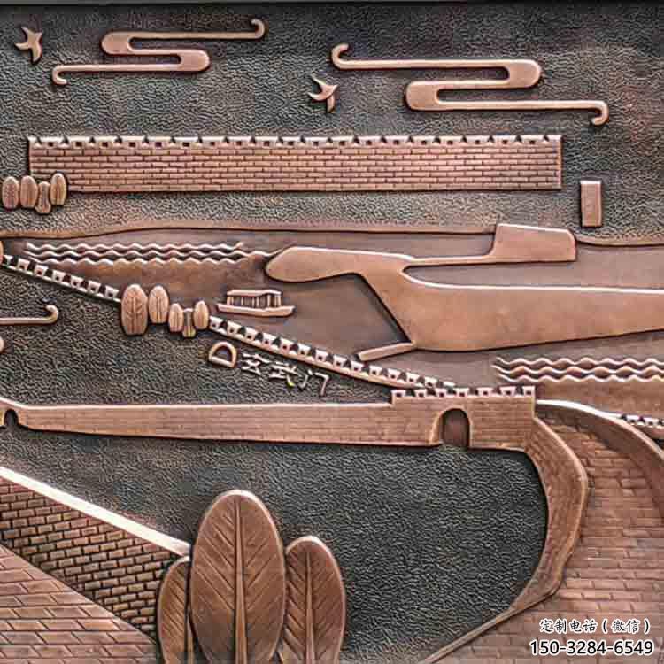 隆德銅浮雕景墻雕塑,圓雕工藝 隆德銅浮雕景墻雕塑,圓雕工藝