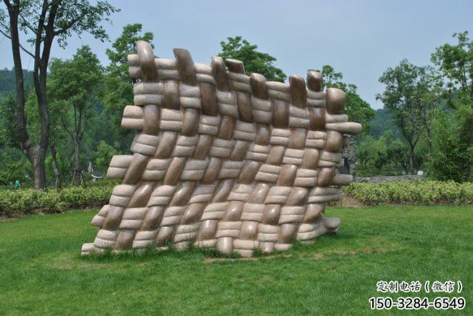 濟寧鏤空包包雕塑 濟寧鏤空包包雕塑