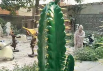 武川庭院仙人球雕塑